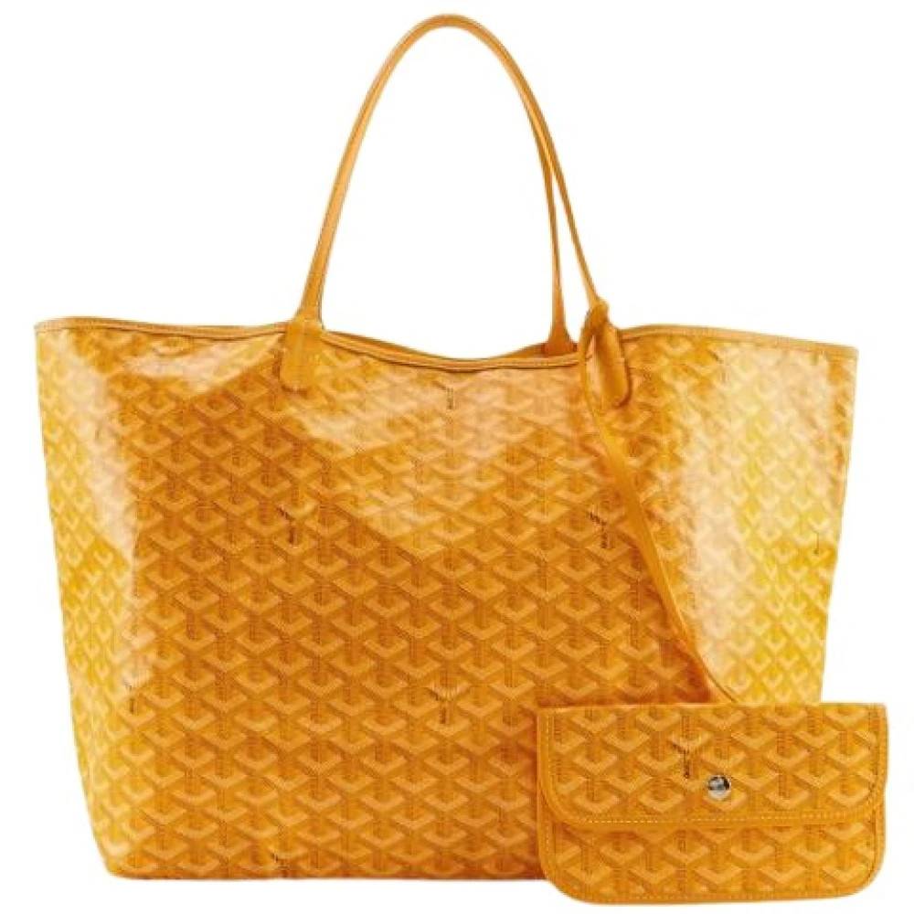 Goyard Vintage Pre-owned Saint Louis Tote Bag - Vintage - Dame - Gul - ONE SIZE -