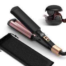 Welleneisen, Mini Welleneisen für Haare, Reisegröße Beach Waves Lockenstab mit 120-200℃, Mermaid Hair Waver für Wellen Haare - Tragbarer Hair Curler Wellen Lockenstab, Neue Mini-Locken
