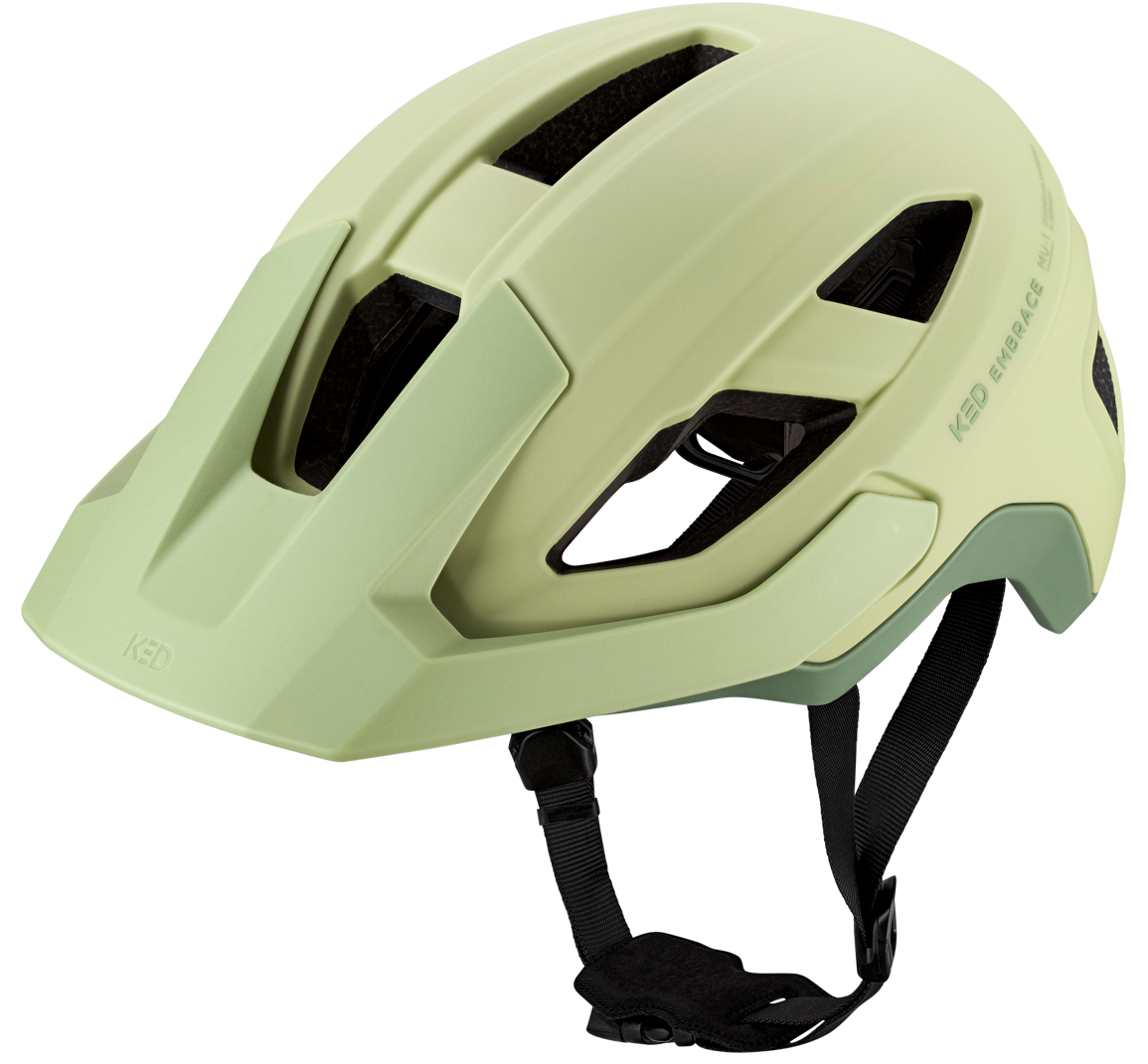 Cykelhjelm KED Embrace M (54-58cm) mat olivengrøn