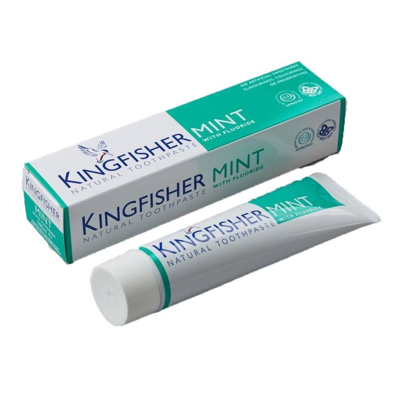 Naturlig Tandkräm Mint Med Fluor 100ml