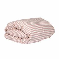 Mille Notti Casella Påslakan Rosa/Ivory