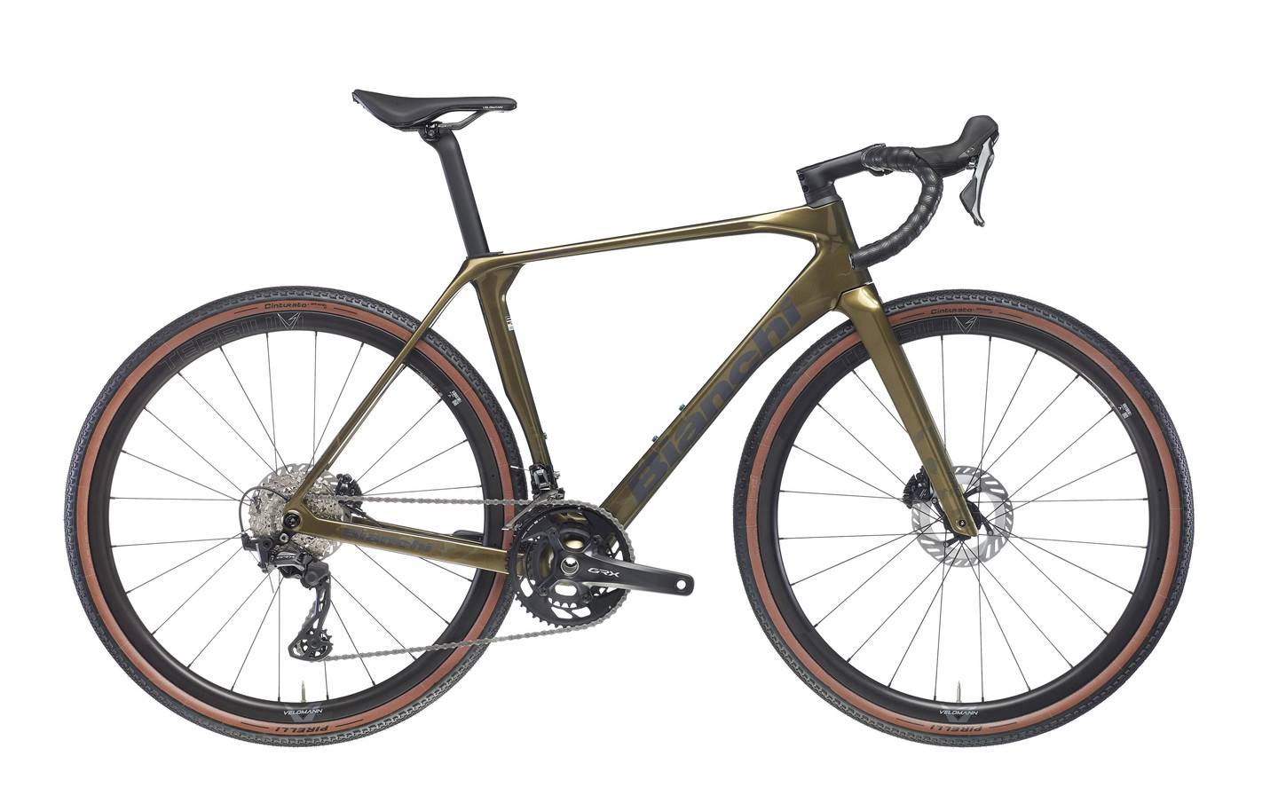 Bianchi Impulso Pro Gravelbike Terra/Graphite/Full Glossy, Str. M/55 - Brons (55)