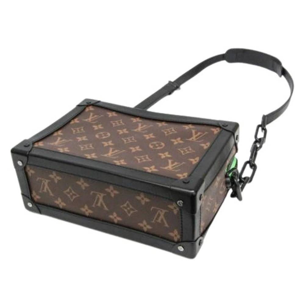 Louis Vuitton Vintage Pre-owned Friend Soft Trunk Skuldertaske - Vintage - Dame - Brun - ONE SIZE - Uld