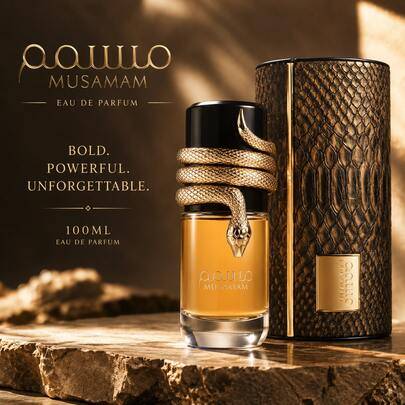 Lattafa Musamam Eau De Parfum 100ML lyxig arabisk träig kryddig långvarig parfym