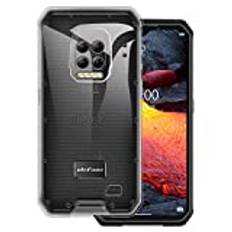 för Ulefone Armor 9 ultratunt telefonfodral, gel pudding mjukt silikon telefonfodral för Ulefone Armor 9E 6,3 tum (genomskinlig)