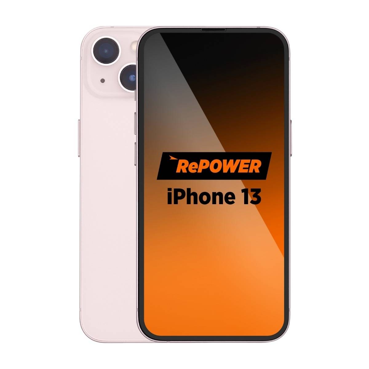 RePOWER iPhone 13 128 GB, lyserød Grade B.