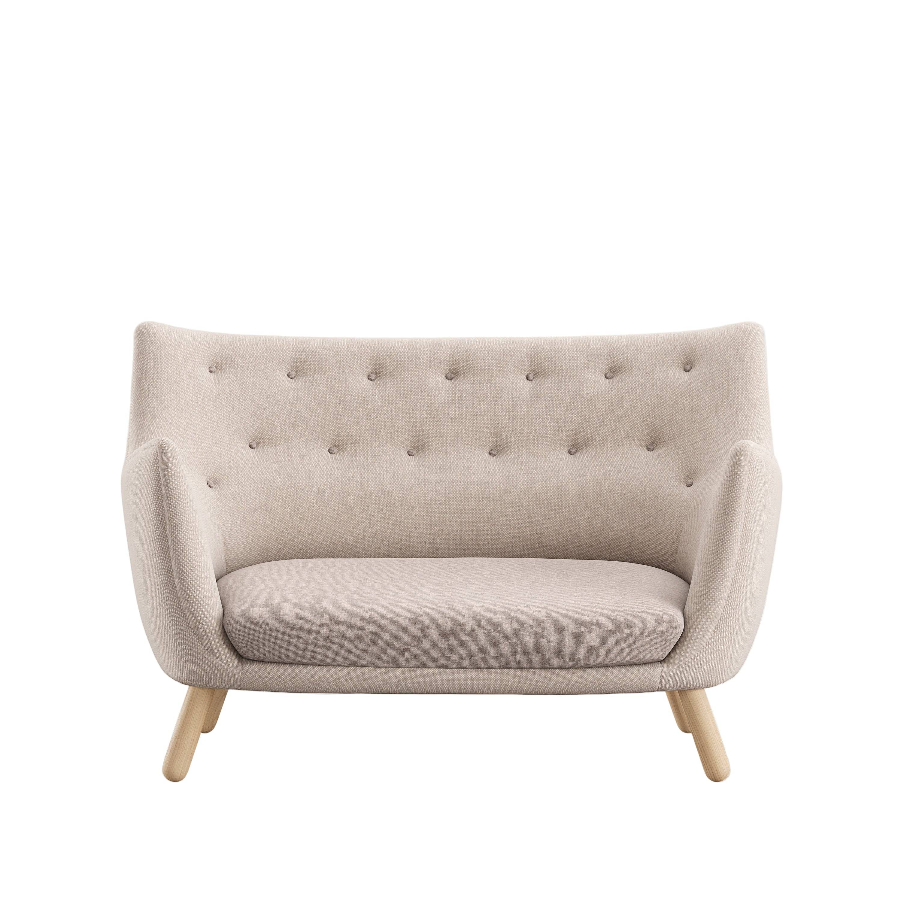 Poet sofa, eg klar olie af Finn Juhl Hallingdal 103 / 113 - Jacobsen Plus