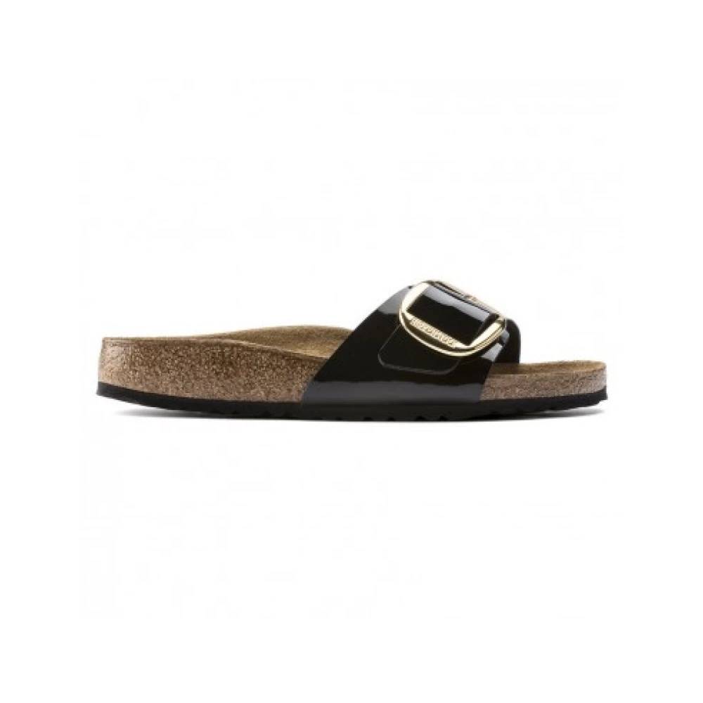 Birkenstock Madrid Big Buckle Sandal - Sko - Dame - Sort - 40 EU - Uld