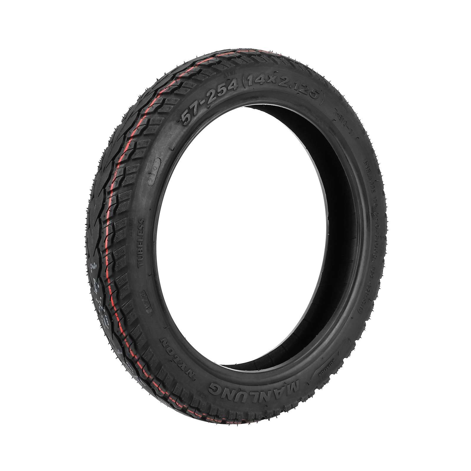 Tubeless däck 14*2.125 (57-254) till Cykel / Elscooter