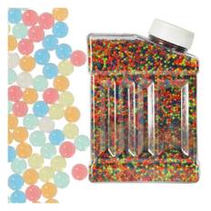 Flerfarvede hydrogelperler 7-8 mm, 50.000 stk, 250 g