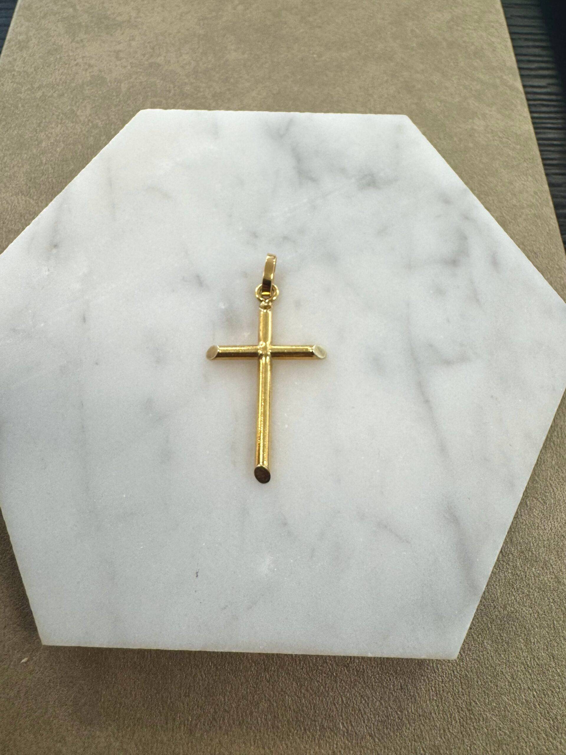 18K Guld Kors - KH008G