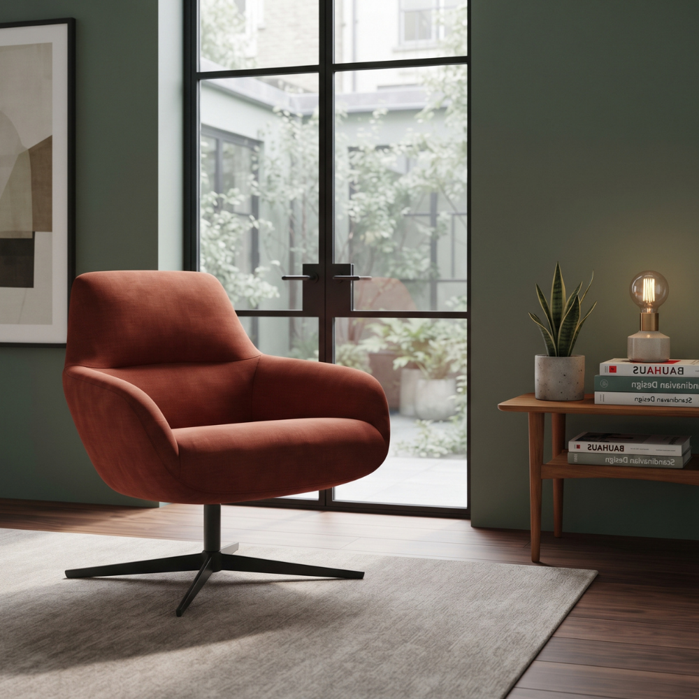 Ergo Low loungestol - stof
