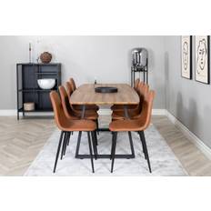 Matgrupp - Inca & Polar - 85×160 cm med 8 stolar - Matgrupper