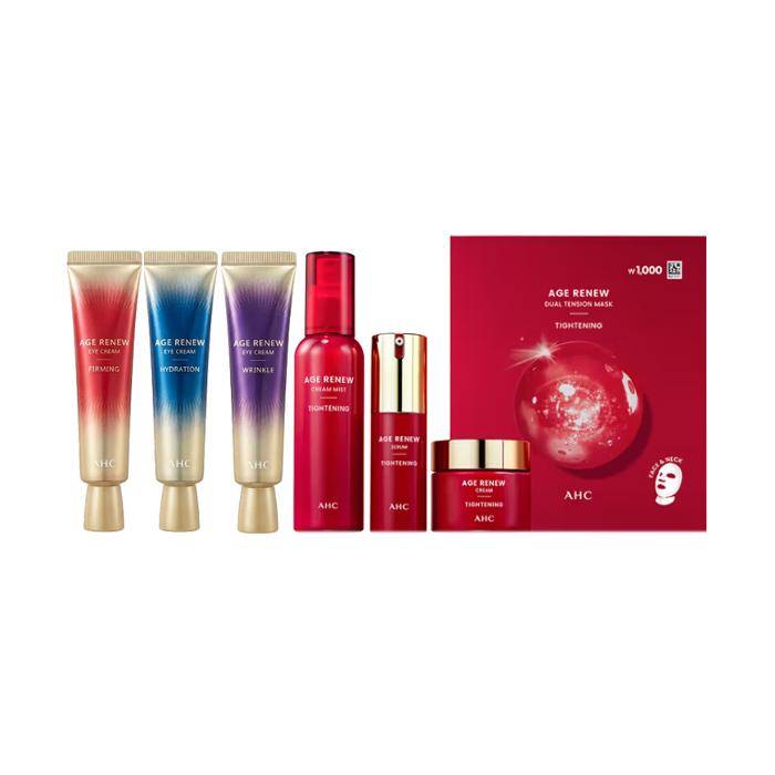 AHC AGE RENEW Uppstramande Kräm 50 ml / Serum 25 ml / Kräm Mist 100 ml / Ögonkräm 30 ml / Mask 28 g (26 alternativ)