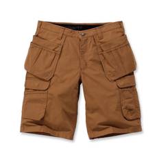 Carhartt arbejdsshorts Steel W34 Multipocket brun 104201BRN-34