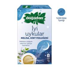 Natural Herbal Sleep Tea with Melissa & Holy Basil – 18 Tea Bags