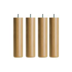 DUX Runde Sengeben (4 stk.) H23 cm Beech