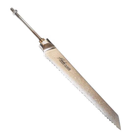 Køkkenkniv Hocho Damask- Brødkniv 210 mm - 67 lag - VG10 stål - Inkl gaveæske.