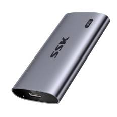 SSK Tragbare SSD 4 TB, bis zu 2000 MB/s Externe Solid-State-Laufwerke, Externe USB 3.2 Gen2X2 NVMe SSD-Festplatte, extrem geringer Stromverbrauch für iPhone 15/MacBook/Pro/OTG-Telefon/Laptops