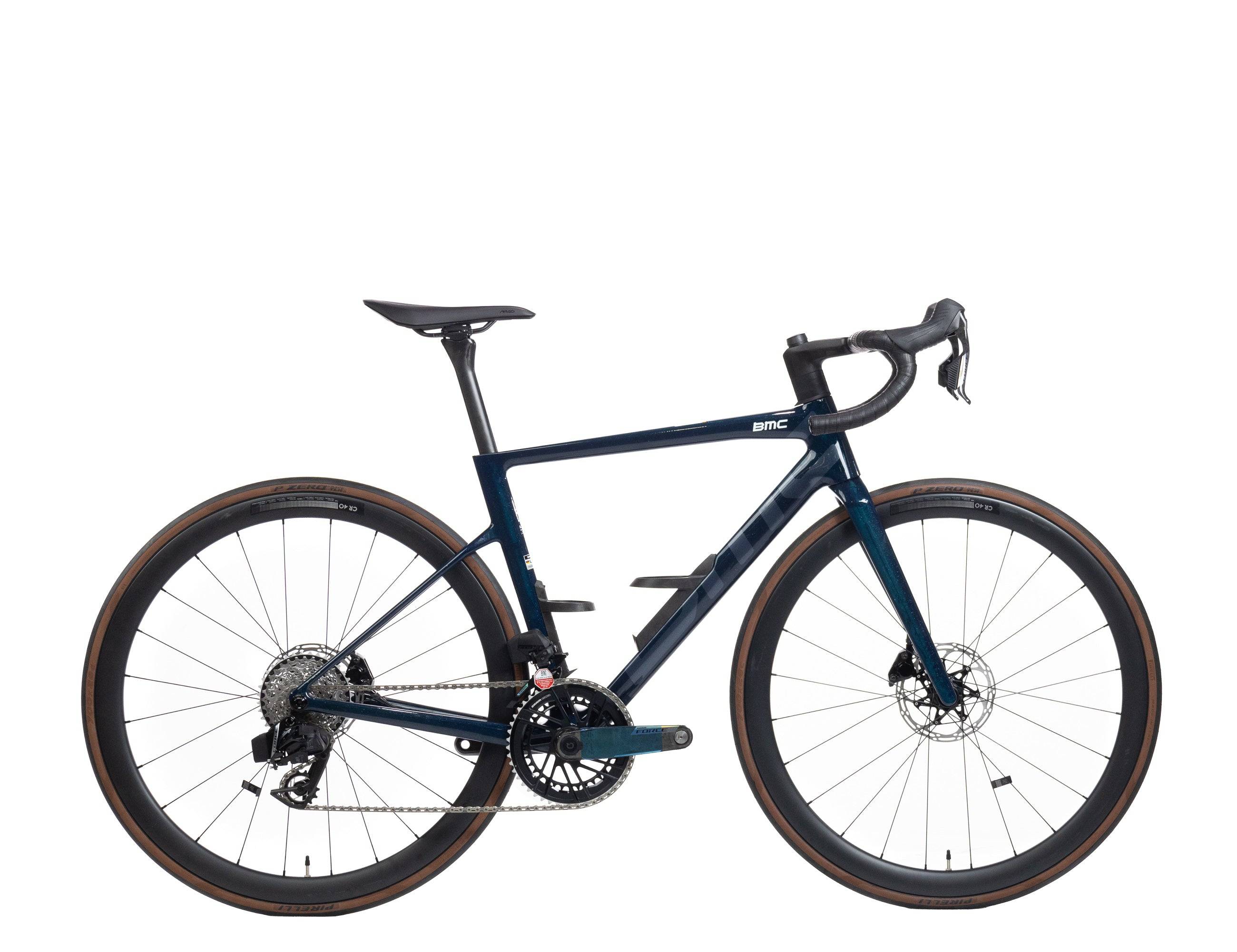 BMC Teammachine SLR 01 Five 2027 SRAM Force AXS 2x12sp - Bikeroom / 56 / Blue Glitter Carbon (56)