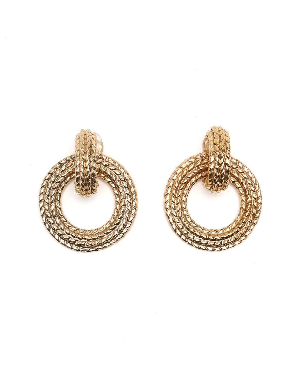 Chanel Dangling Clip-on Earrings - Gold - One Size