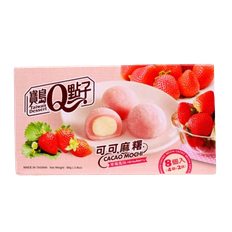 Royal Cacao Mochi Strawberry Flavor 80g