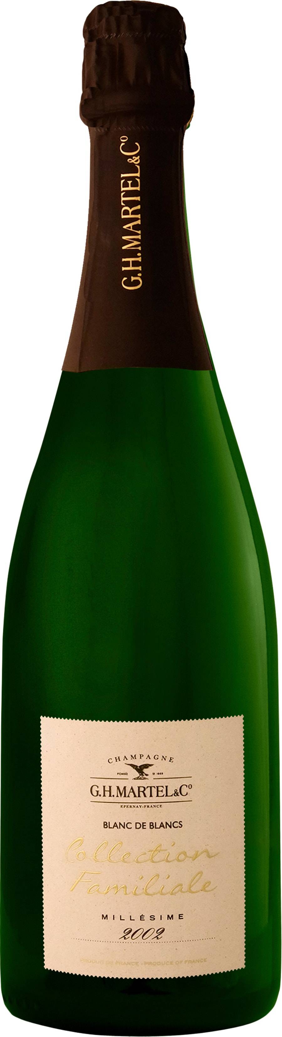 G.H. Martel Blanc de Blancs Collection Familiale Millesime 2002