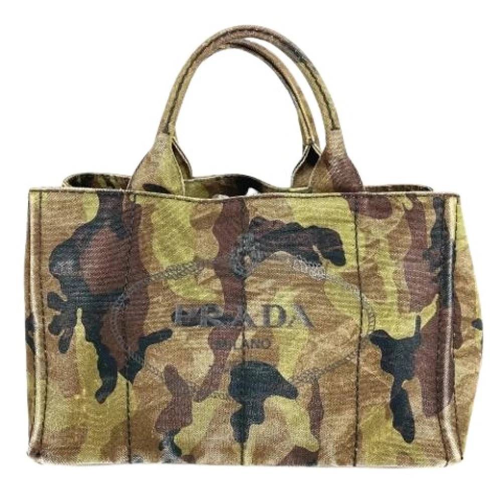 Prada Vintage Pre-owned Vintage Tote Bag - Vintage - Dame - Flerfarvet - ONE SIZE -
