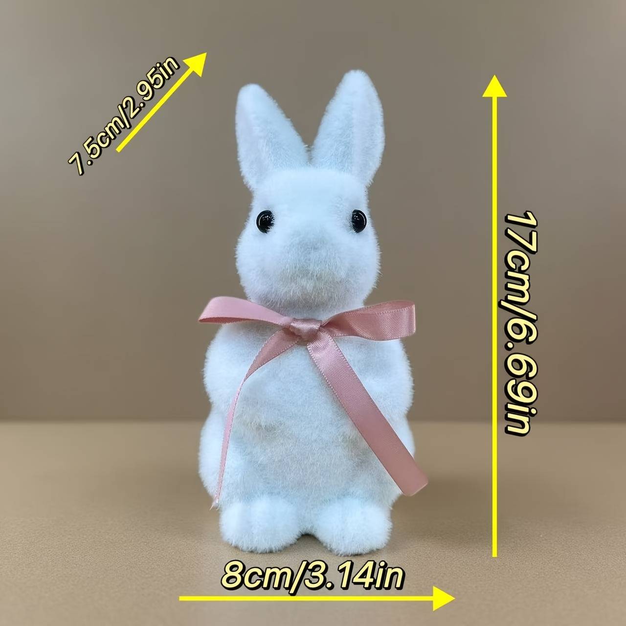 Easter Rabbit Ornament With Artificial Moss - New 2026 Model, Halloween Decorations Christmas Decorations