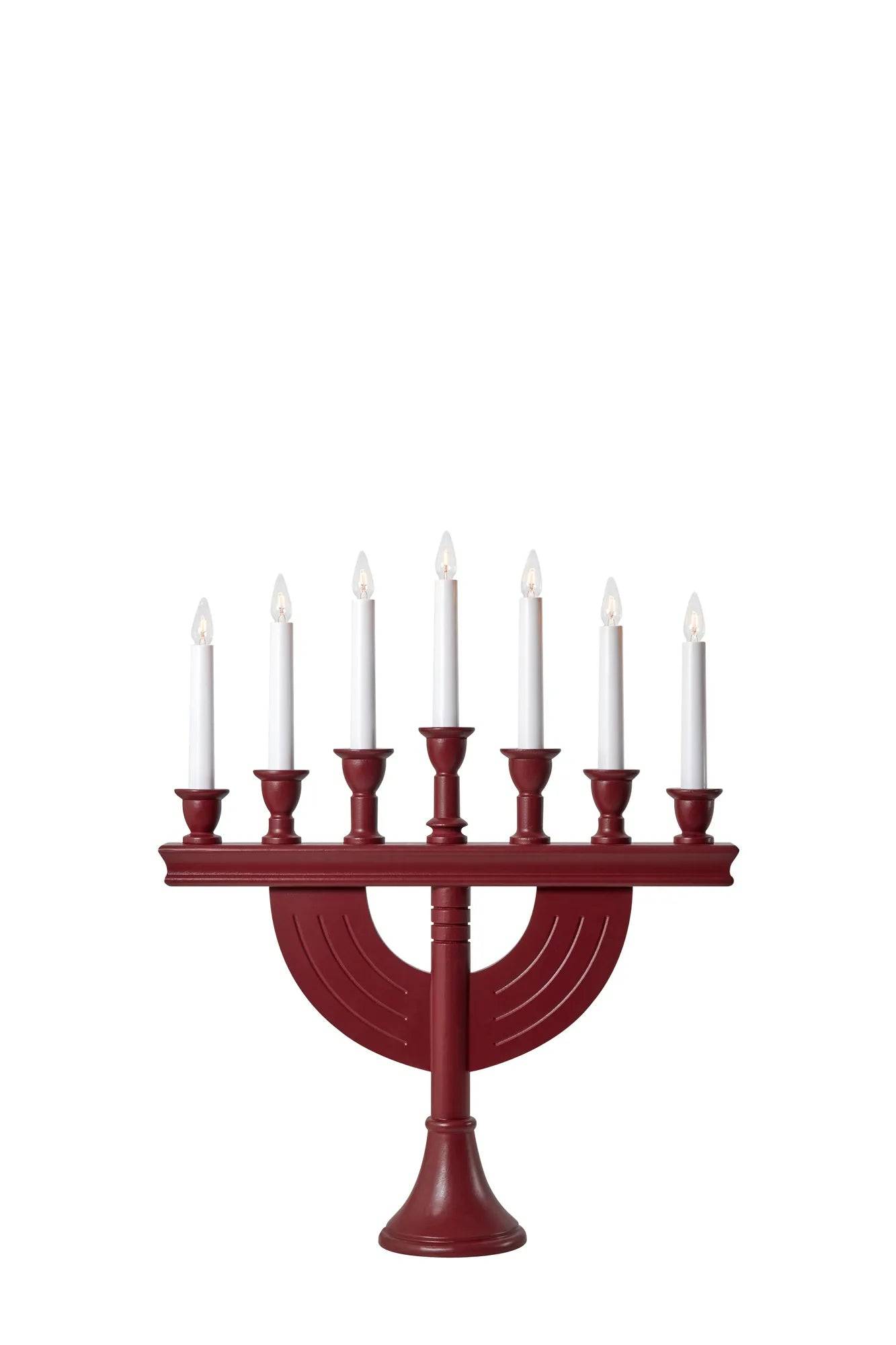 Torpa Adventljusstake Röd