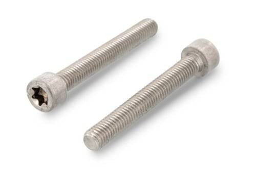 Lemu Cylinderhovedskrue M2x6 Torx kærv A2-70 ISO 14579