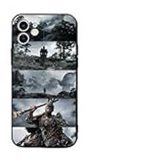 Black Myth Wukong Game Pattern iphoneshell telefonfodral for aiPhone skyddsfodral(IPhone 14,6 Black)