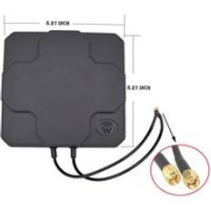 2 x 22 dbi utomhus 4g lte mimo -antenn dubbel polarisationspanel riktad extern antenn för sma hane 20cm -kabel