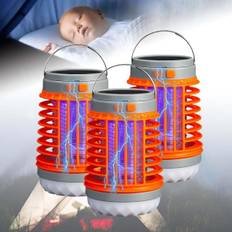 Buzzbug - Buzzbug Lantern, Buzzbug Mosquito Killer, Buzzbug Mosquito Zapper, bærbar solcelledrevet til udendørs camping -GSL