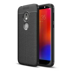 Motorola Moto E5 Play litchi case - Black