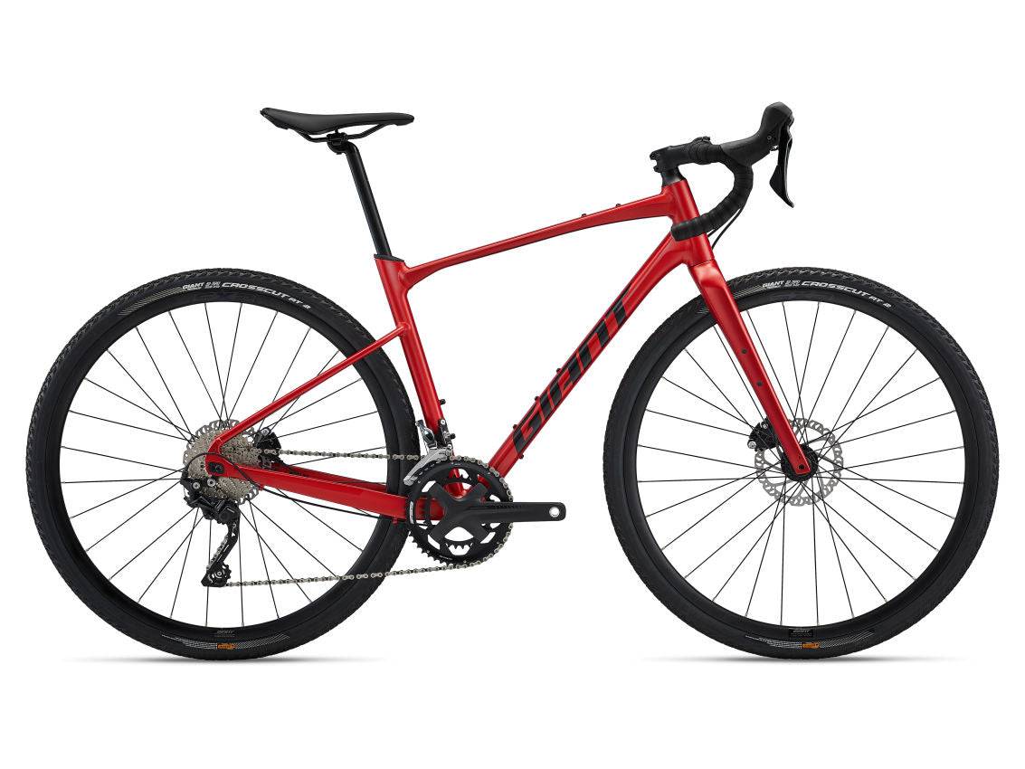 Giant Revolt 1 2022 - Shimano GRX 400 10sp - Giant S-X2 - 032 / XL / Grenadine, Deep Lake