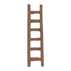 Stige til nisser brun 12,5 cm