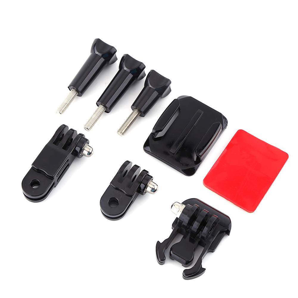 Sportkamera Hjälmsidofäste Kit Självhäftande Fäste Tillbehör För Gopro Hero 3/2/1