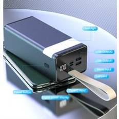 New Top Selling 40000mah Powebank 50000mAh Mobile Phone Power Bank High Capacity Portable Charger Powerbank Electronics Products