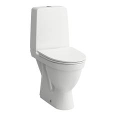 LAUFEN KOMPAS 825156 Rimless Förhöjd Toalettstol S-lås inkl mjuksits