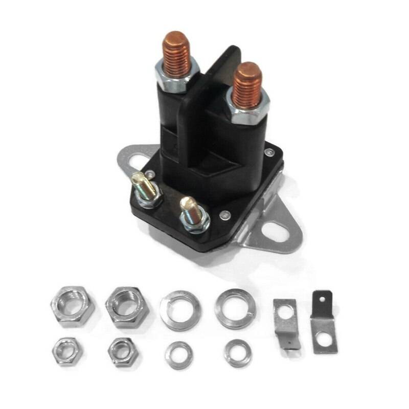 4 stolpar/polig universal 12 volt startmagnetventil för åkargräsklippare & traktor 513075 104-3189 117-1197