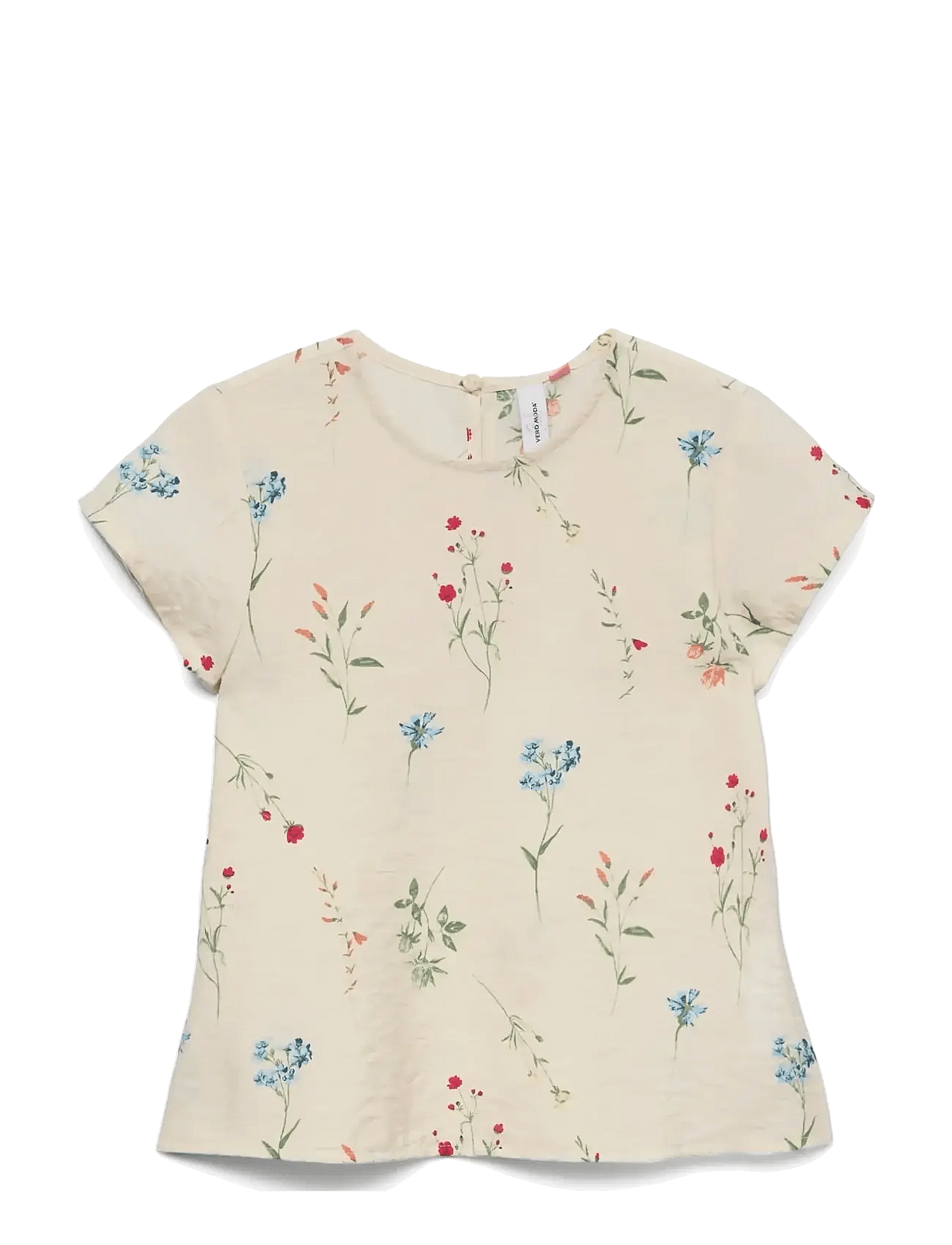 Vero Moda Girl Vmjosie Ss Top Wvn Girl - Cream - 164
