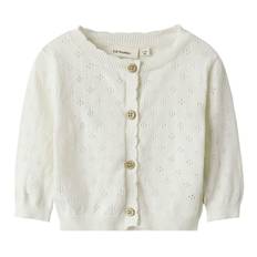 Lil Atelier Cardigan - Strik - NbfGliva - Coconut Milk - Lil Atelier - 74 - Cardigan