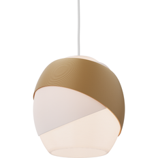 myCreation Kappe Pendel E27 Satin Messing 300cm kabel