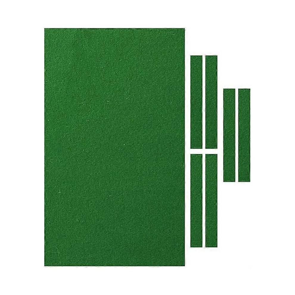 Nylon Billiards Pool Table Cloth + 6 PCS Strips, Billiard Snooker Cloth Felt for Indoor