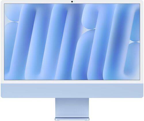 Apple iMac 2024 M4 8 Core | 24" | 16 GB | 256 GB SSD | blå | kompatibla tillbehör | DE