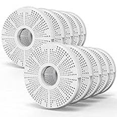 SAMANIJA 10-pack filter, kompatibla med Catit vattenfontäner för Catit blomfontän husdjur aktiverat kolfilter ersättning