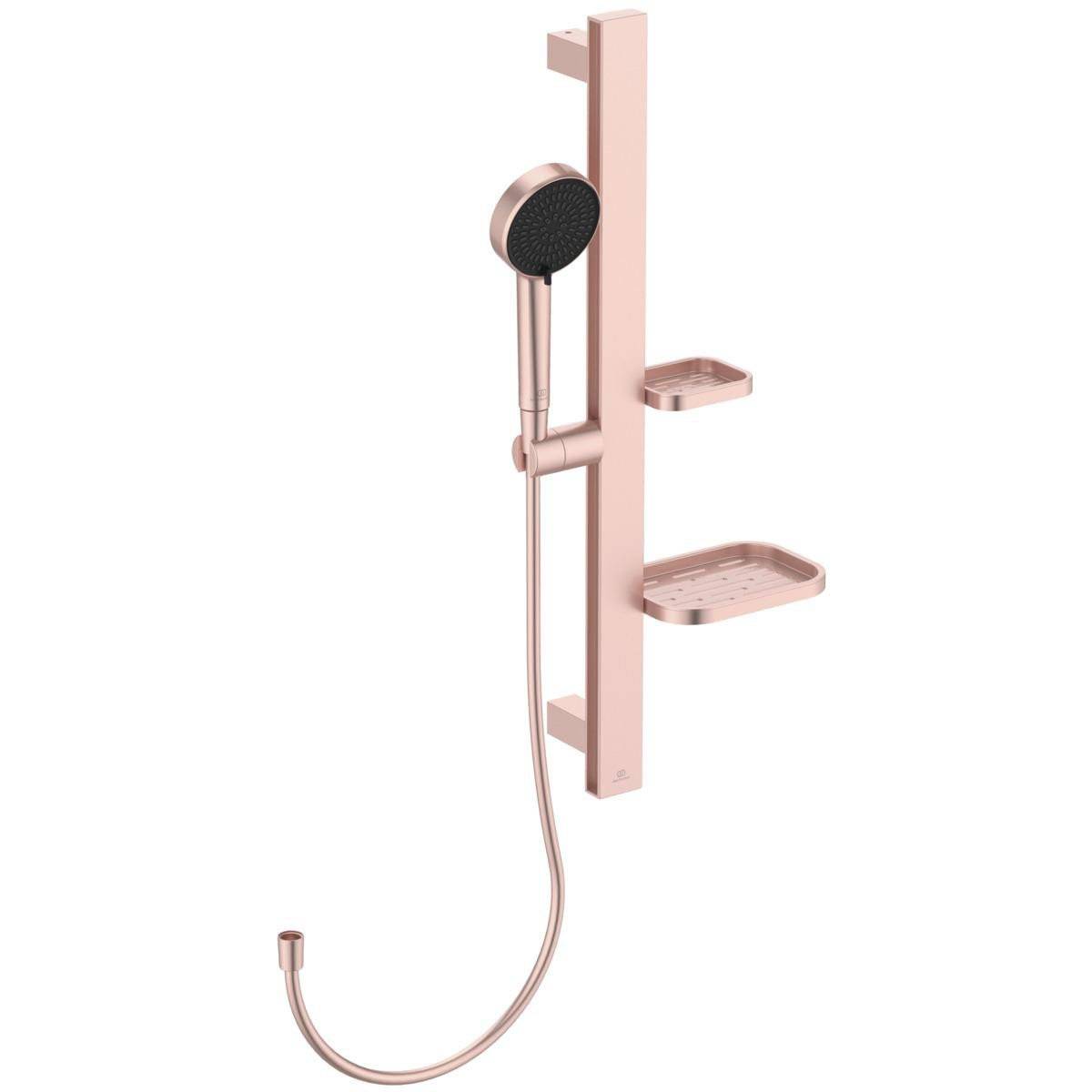 Ideal standard alu+ brusersæt ø100 mm, rose