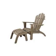 Adirondack däckstol charcoal teak
