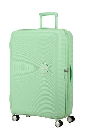 American Tourister Soundbox Stor 77 cm på 4 hjul - Expanderbar Pastel green